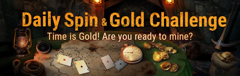 Daily Spin & Gold Challenge