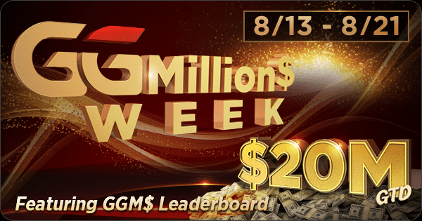 GGMillion$ Week elokuu 2023